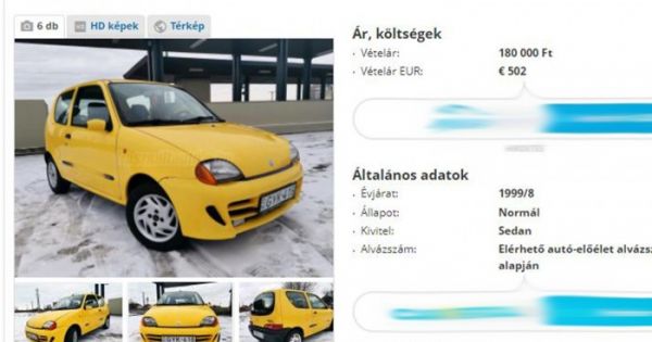 Zseniális hirdetést adott fel egy hazai autós