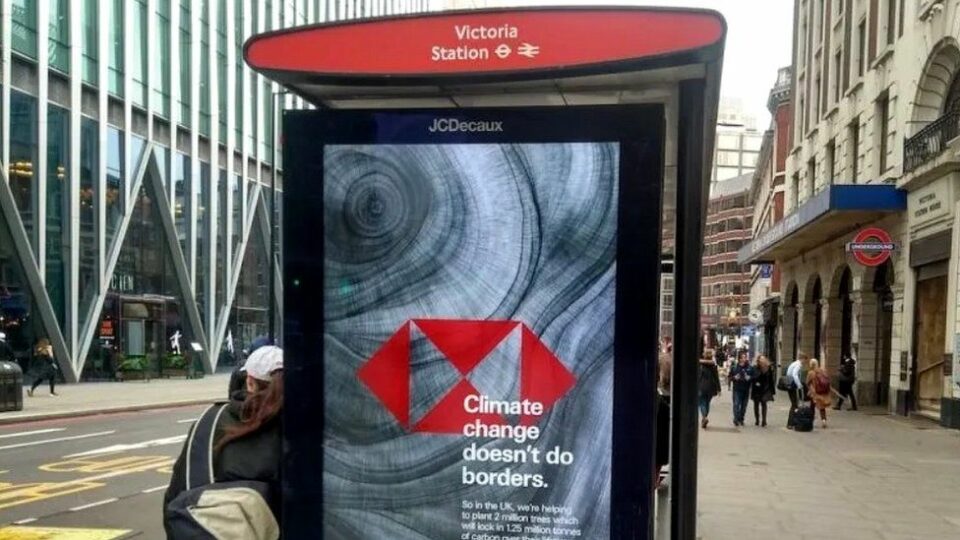 HSBC climate change adverts banned by UK watchdog