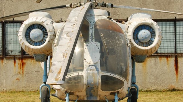 Lefoglaltak az ukránok a magyar határon egy szovjet gyártmányú helikoptert