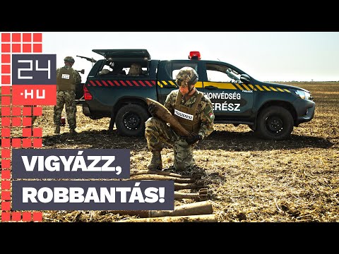 „Elég nagy robbanás lesz!” – végigkövettük a tűzszerészek egy napját | 24.hu