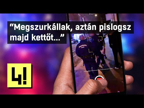 Kitöröltette volna a felvételt a rendőr, amin „szurkálással” fenyeget