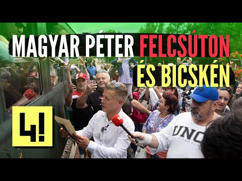Fideszes polgármester is kiment megnézni Magyar Pétert Bicskén