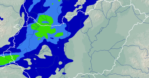 Mutatjuk, mikor fog esni a hidegfrontból, óráról órára