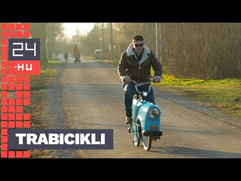 „A k és b betűs szavak sűrűn előfordultak” – kipróbáltuk a trabiciklit | 24.hu