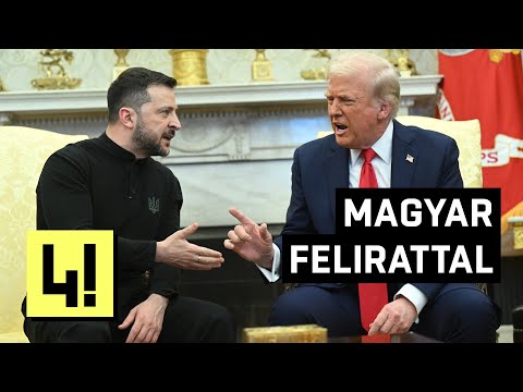 A Trump–Zelenszkij-találkozó legkeményebb pillanatai – magyar felirattal