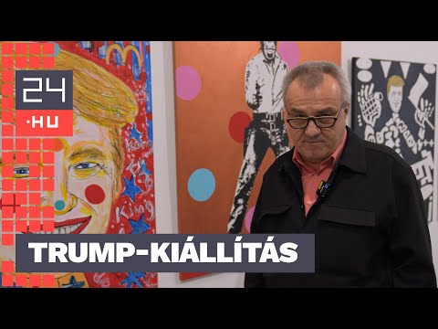 „Megpróbáljuk viszonozni az abszurd őrületet” – drMáriásék végigvezettek minket Trump-kiállításukon