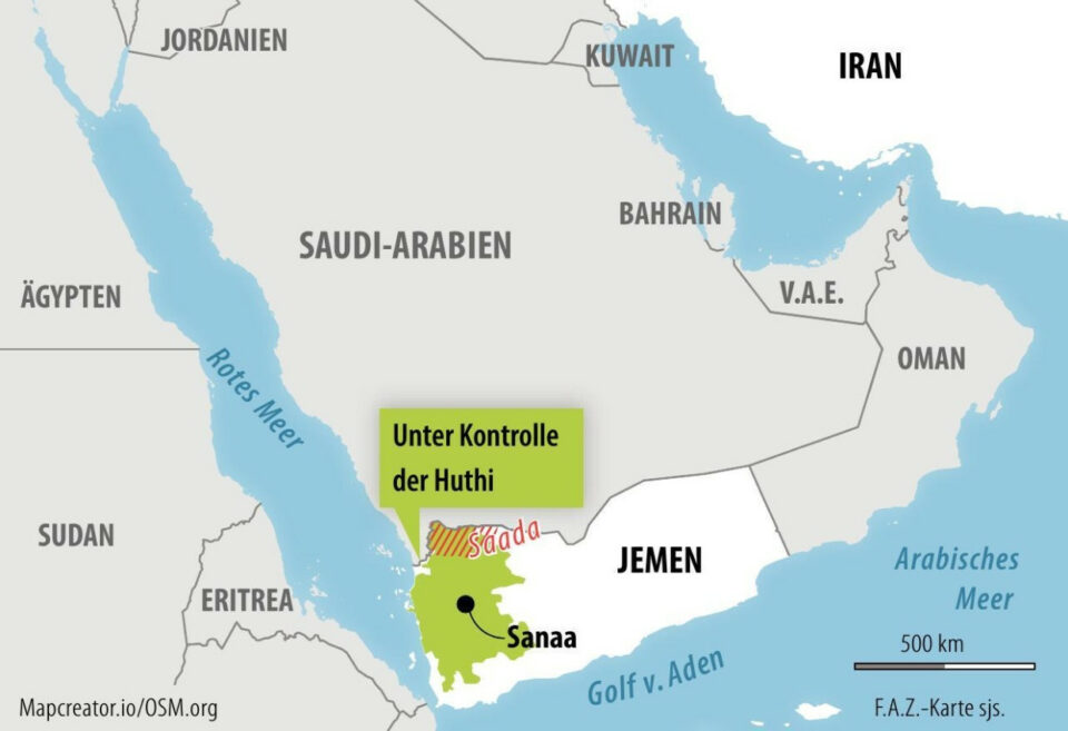 Jemen Irán oldalán belépett a háborúba